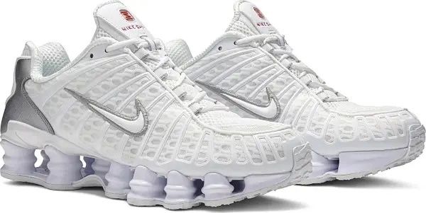 ‼️БЕЗ ПРЕДОПЛАТ‼️41-45 Nike Shox TL white metallic silver / TN dawn dn