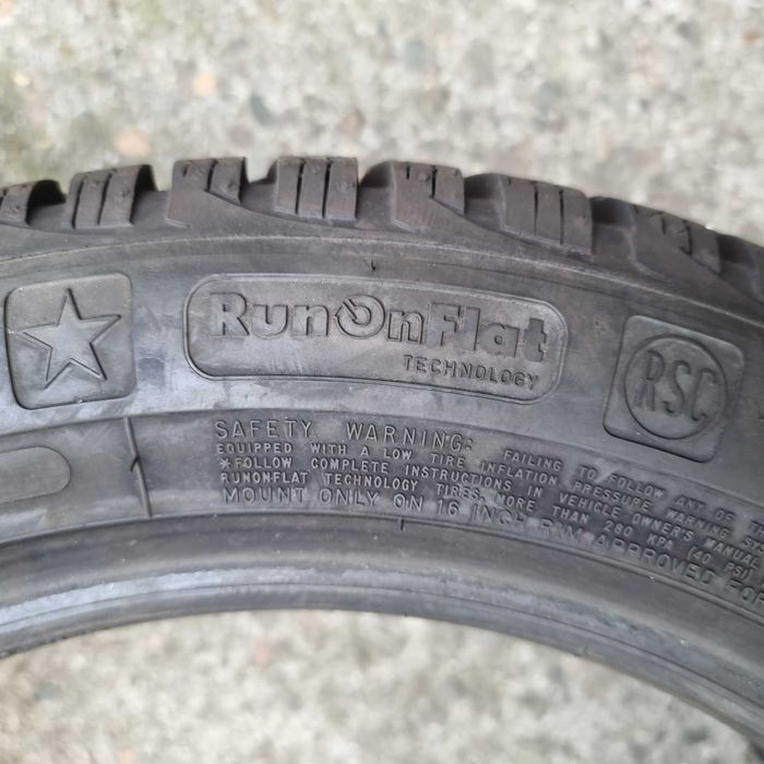 195/55R16 *Opony ZImowe* Good Year * Run Flat* 7,6mm ** # 165 K