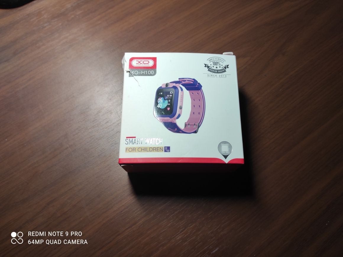 Дитячий смарт годинник Smart Watch Kids XO-H100 з камерою GPS трекер