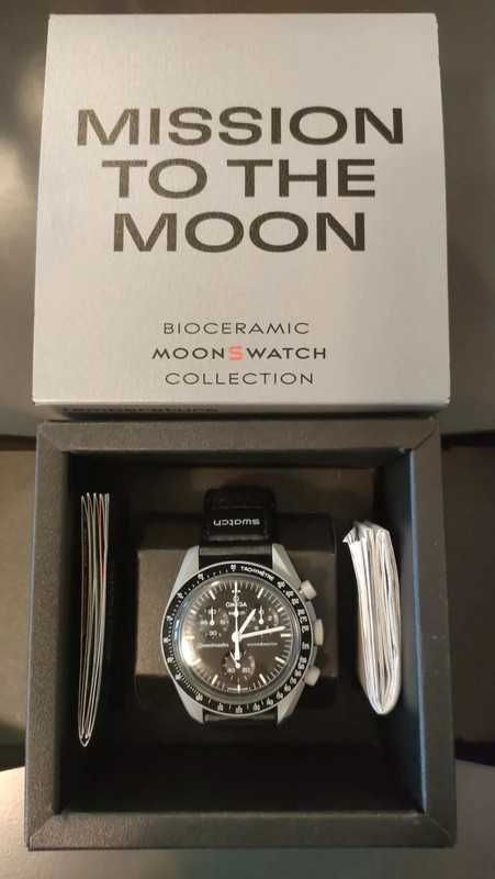 Swatch x Omega Bioceramic Moonswatch Mission to the Moon