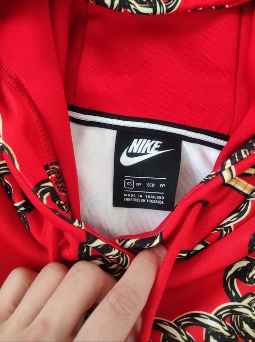 Bluza krótka z kapturem Nike just do it