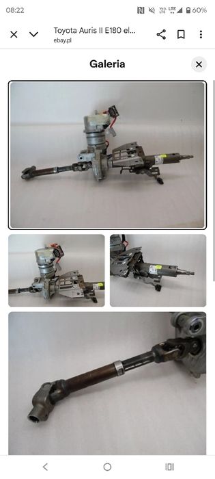 Kolumna kierownicza elektryczna Toyota Auris II 12-18