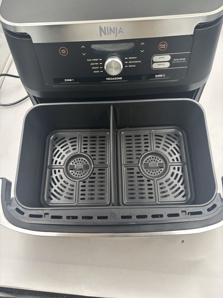 Ninja flexdrawer frytkownica dzielona 10,4l beztluszczowa
