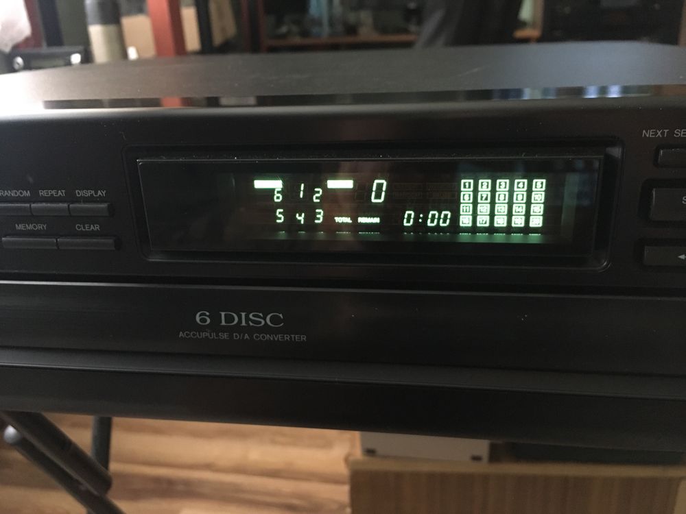 Onkyo DX-C110 Odtwarzacz CD 6CD zmieniarka tacka szuflada