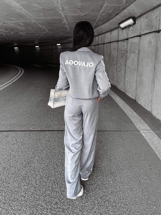 Marynarka Olavoga Heather S M czarne beżowe szara