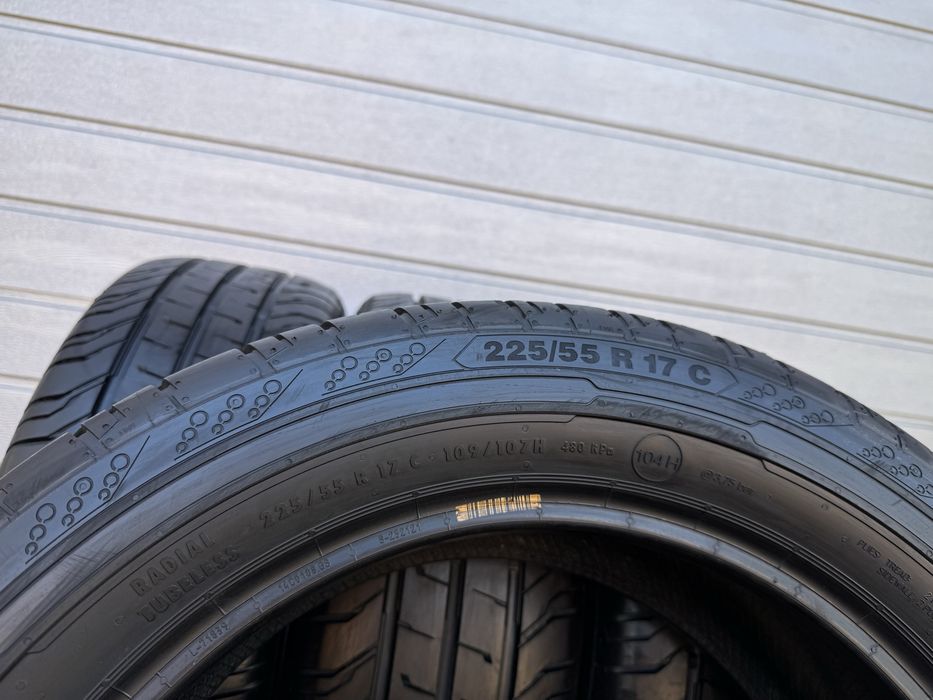 Nowe opony 225/55R17C 104H 109/107H Continental letnie