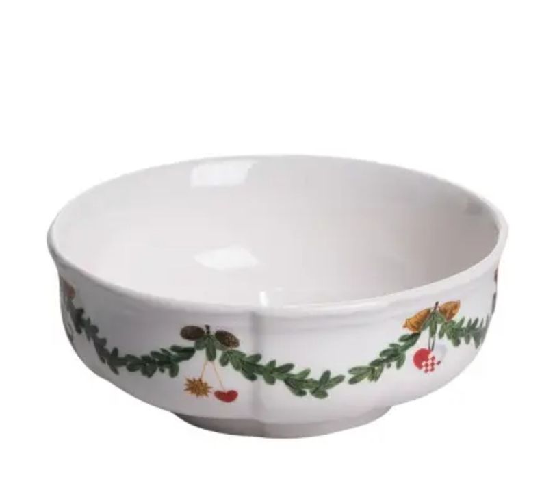 Столовий сервіз новорічний порцеляновий ROYAL 32 предмети на 6 персон