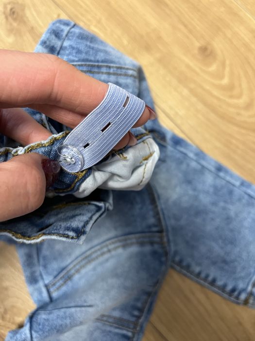 Jeansy niebieskie chłopięce rozm 98 So Cute Pepco