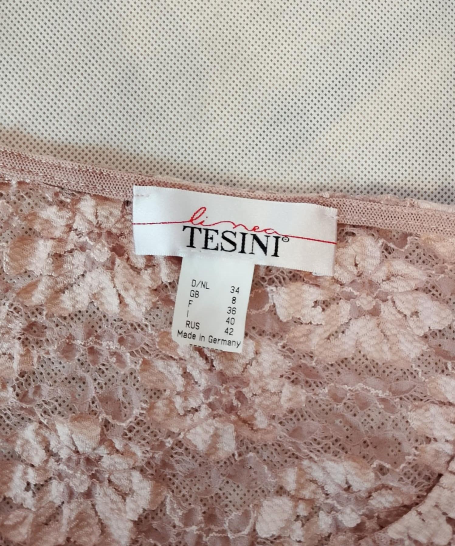 Jasnoróżowa bluzka Linea Tesini rozmiar 34/XS