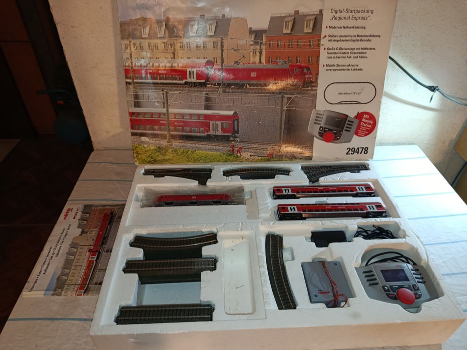 Kolejka cyfrowy zestaw startowy Marklin