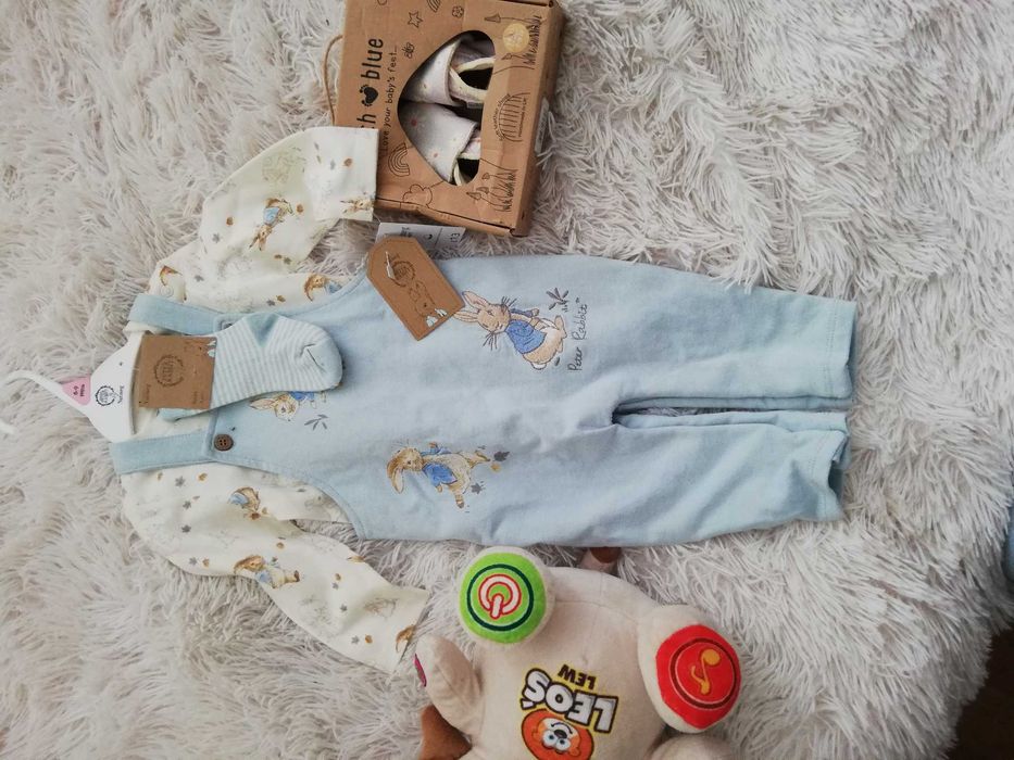 komplet dla chłopca 0-6 miesięcy 6-9 miesięcy