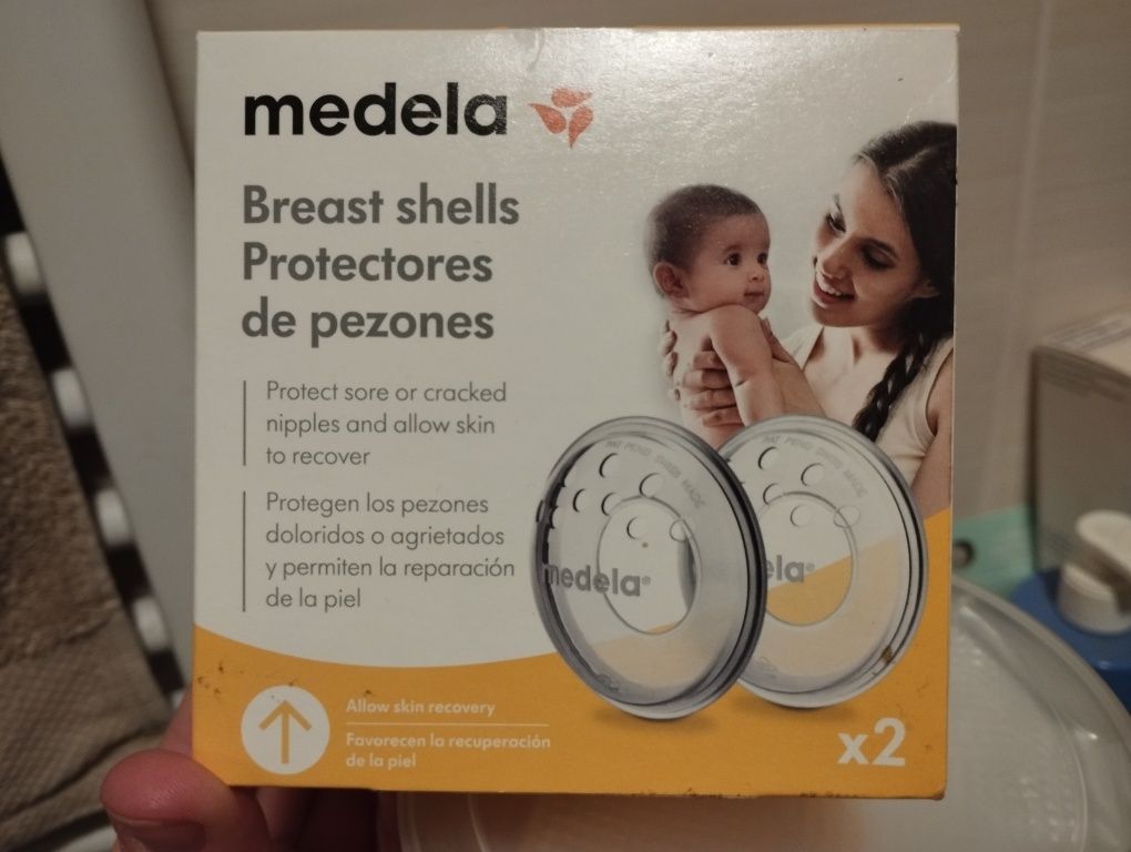 Conchas NOVAS  proteção mamilos amamentação