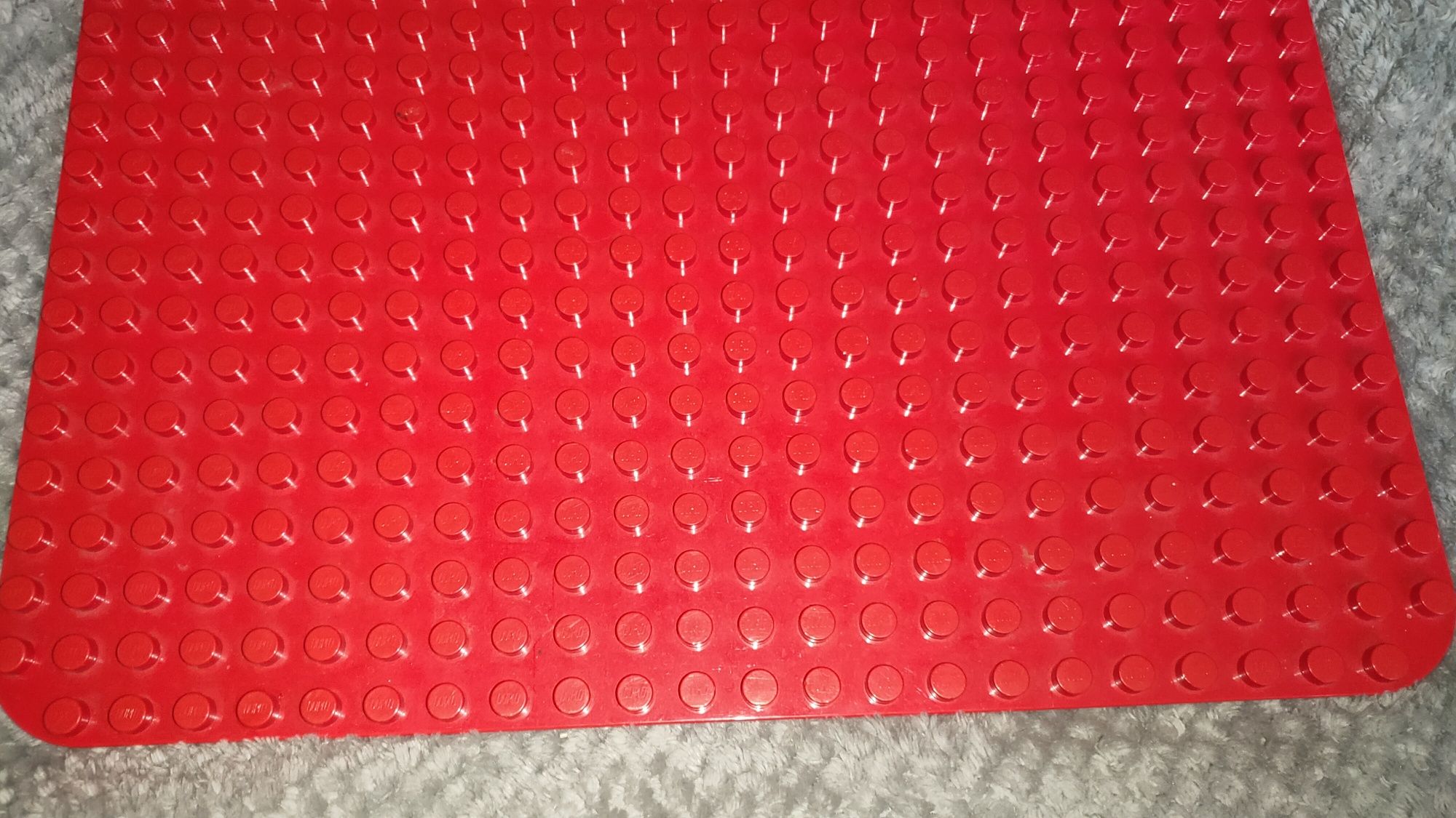 Płytka Pluta LEGO Duplo czerwona