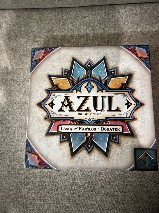 Nowa, fabrycznie zapakowana gra azul lśniący pawilon - dodatek