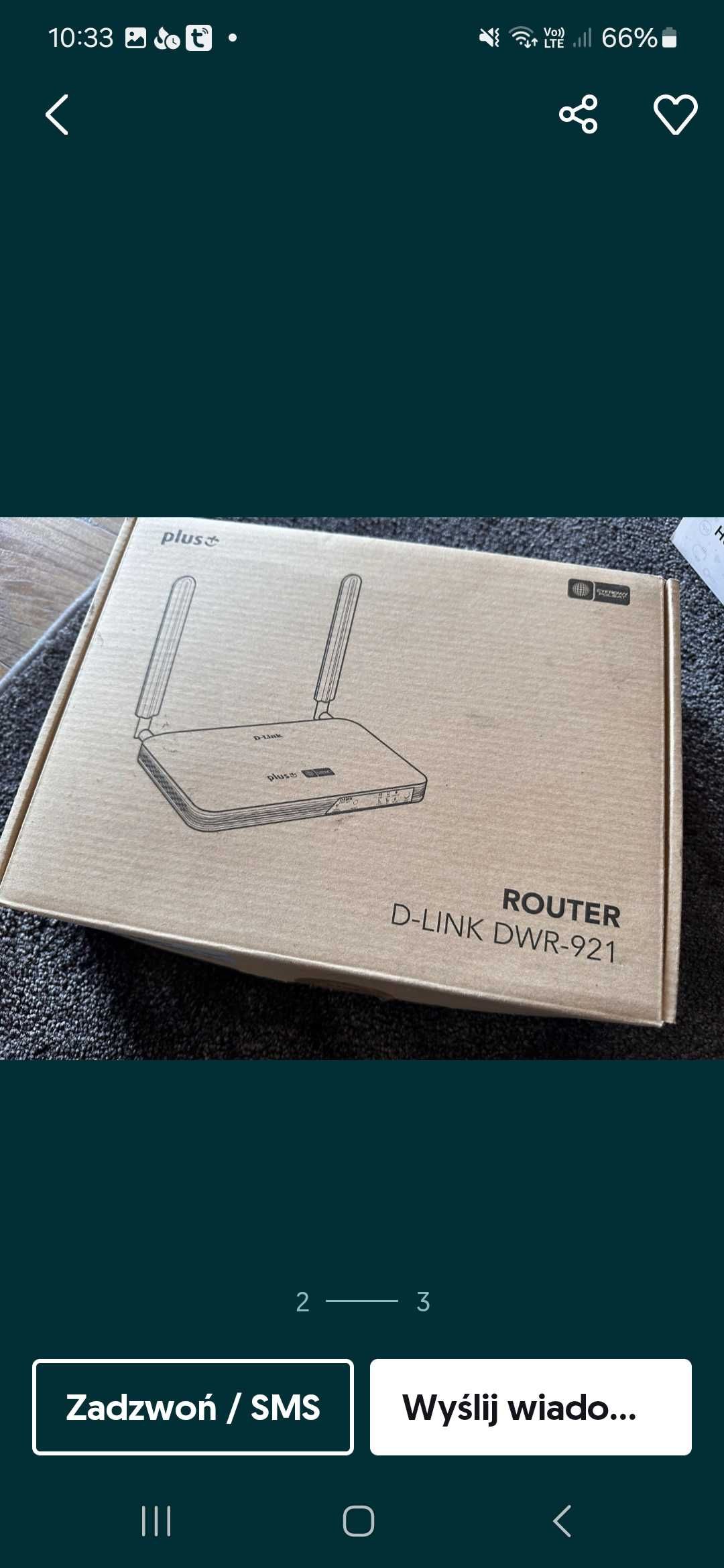 Router SIM D-Link DWR 921