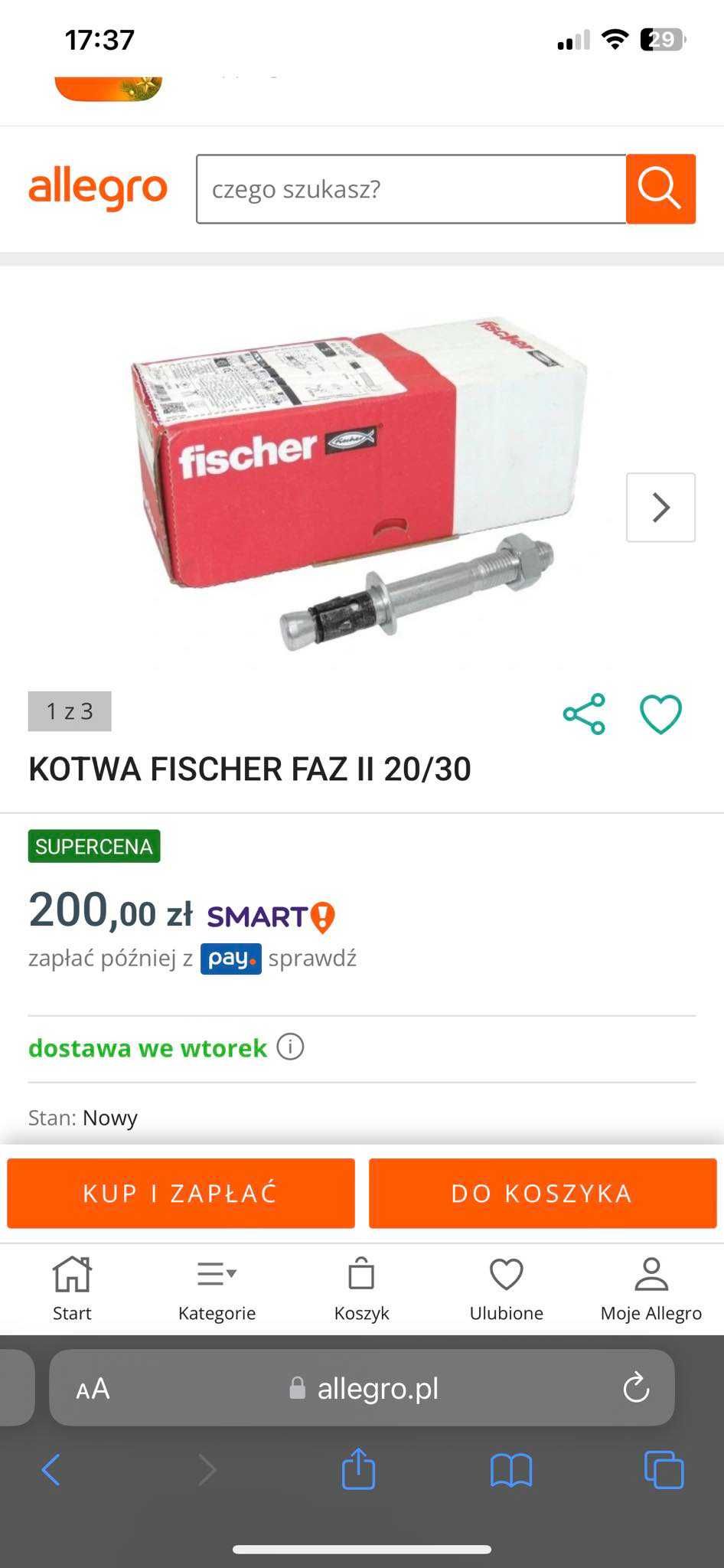 Kotwa Fisher faz ll 20/30