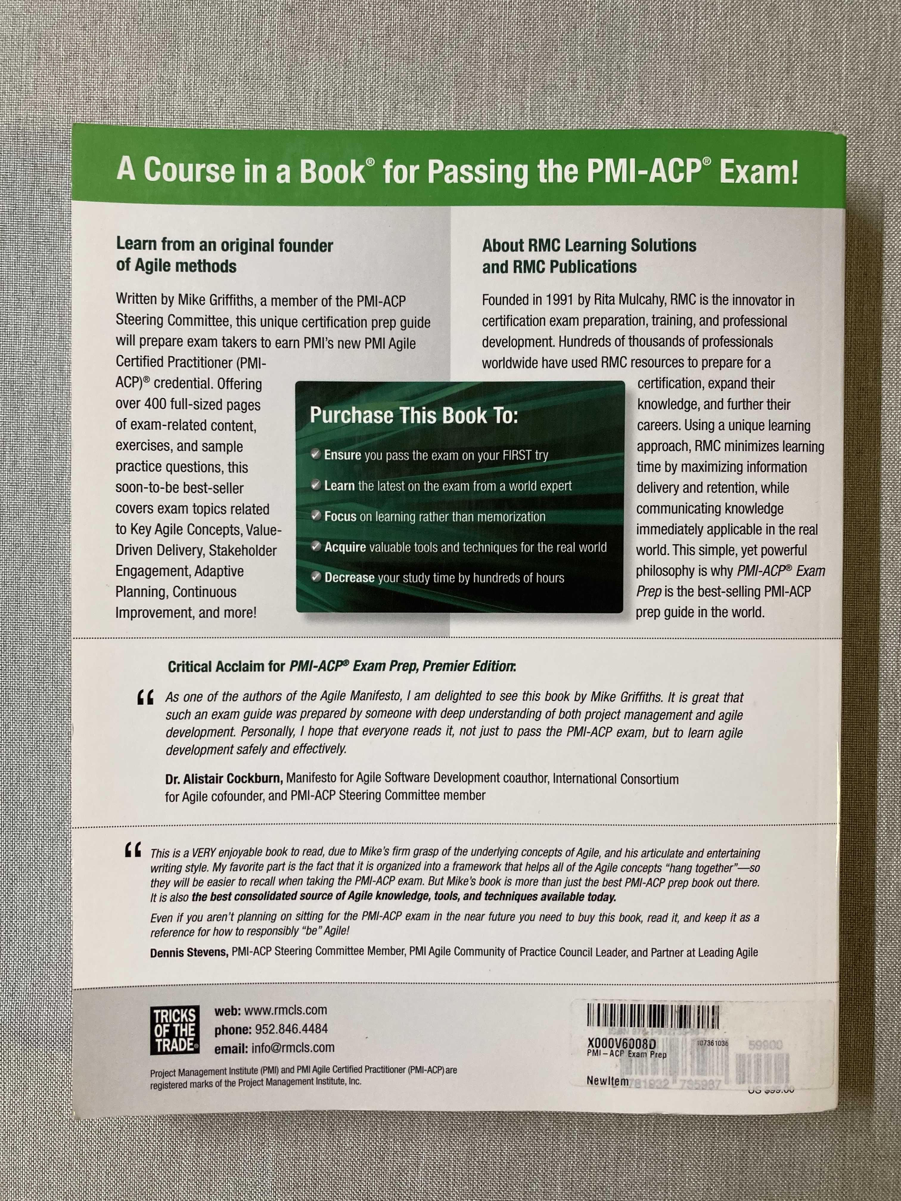 PMI-ACP Exam Prep, Mike Griffiths