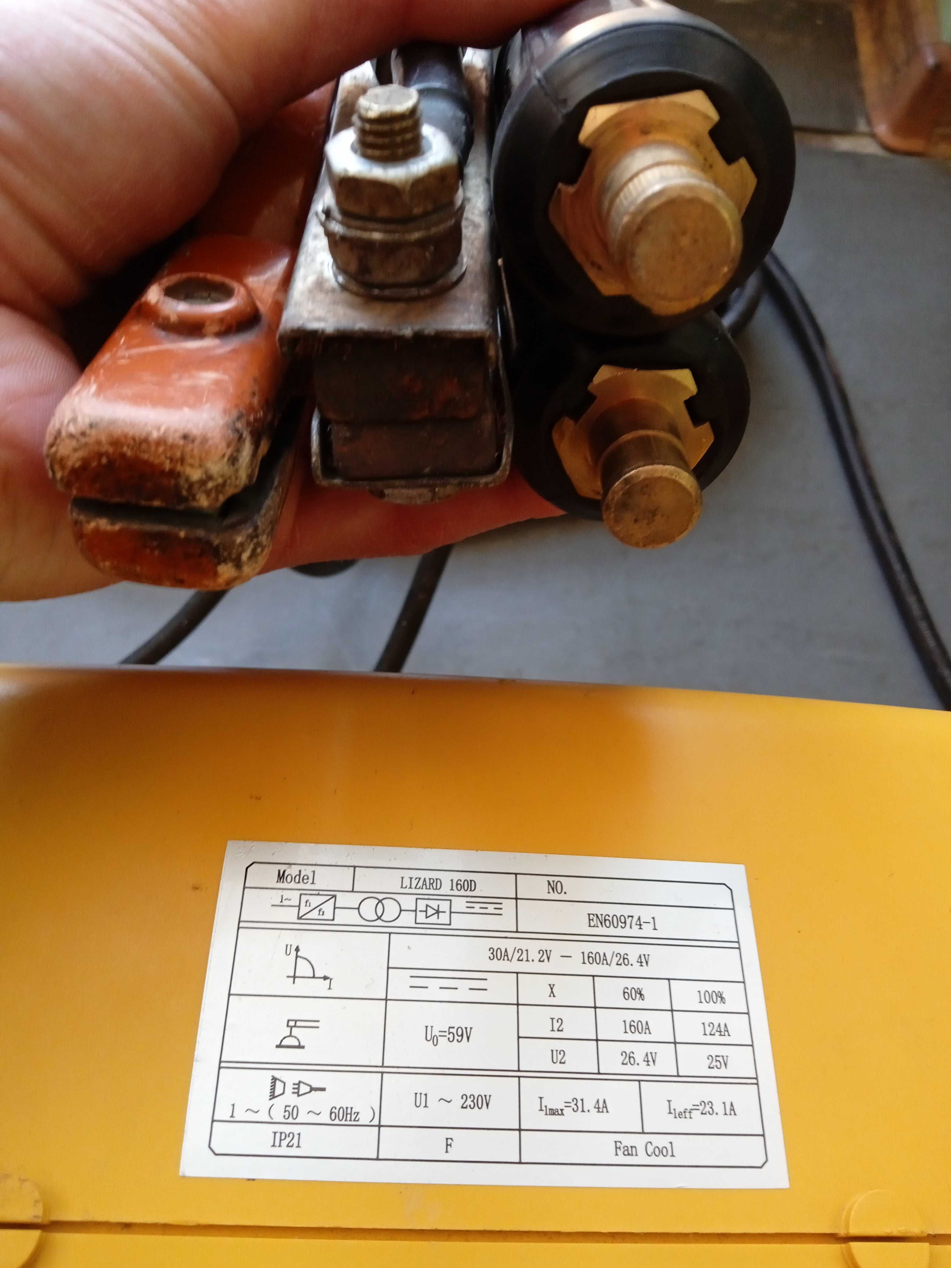 spawarka/helm magnum lizard 160d inwerterowa ladny stan duzo zdjec