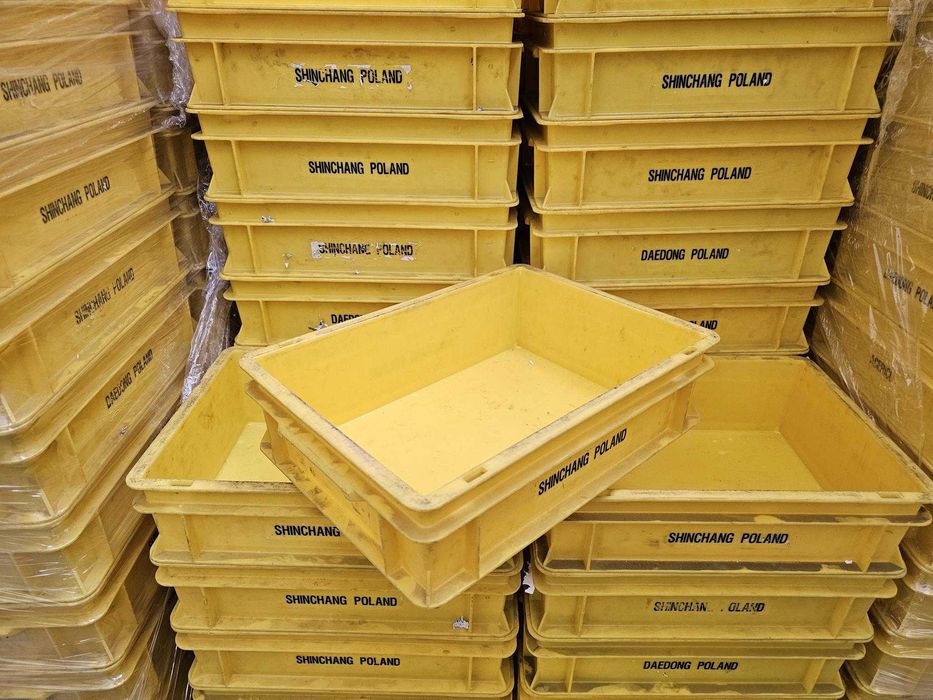 Pojemnik Skrzynka Kuweta Kosz Plastikowy Magazynowy Warsztatowy 40x30