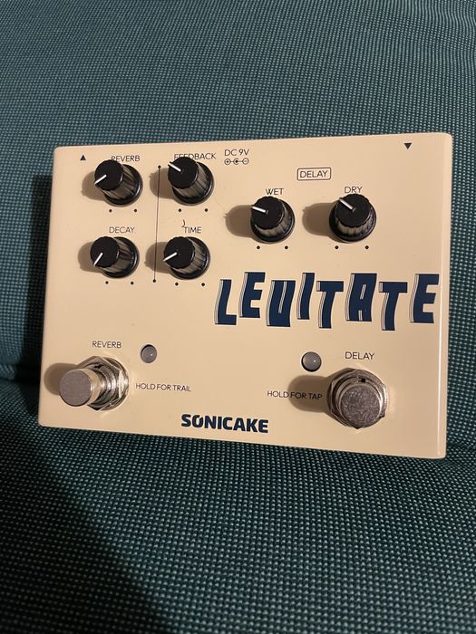 Pedal Sonicake Levitate - Delay e Reverb (novo em caixa)