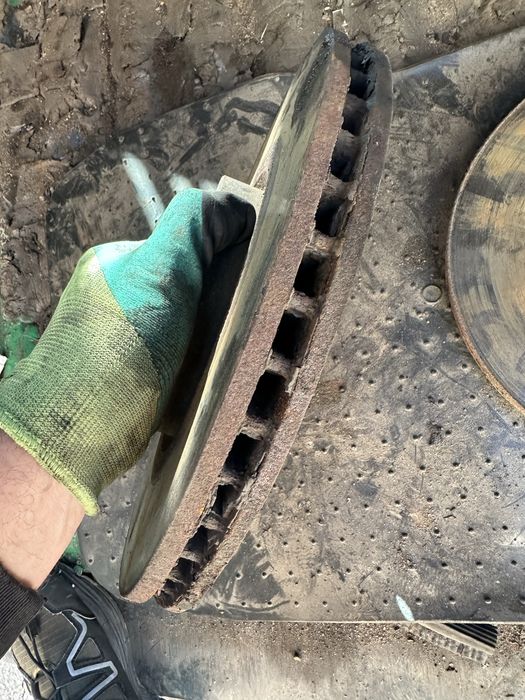 Диски тормозные передние хюндай сантафе santafe 2