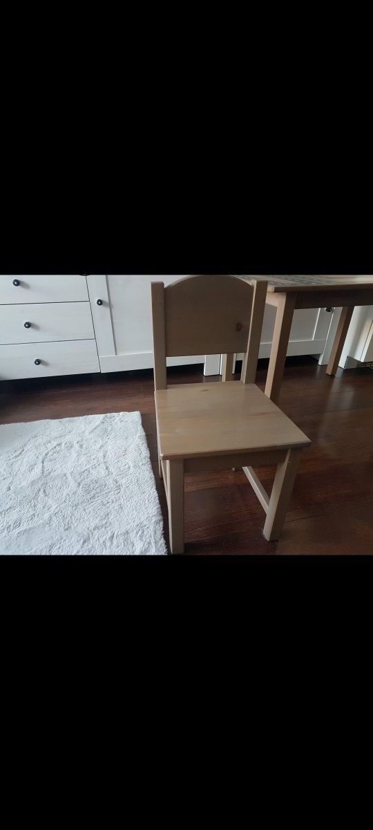 Stolik i krzesełko Ikea Sundvik