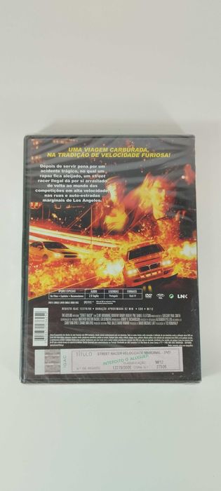 Street Racer - Velocidade Marginal - DVD - Selado