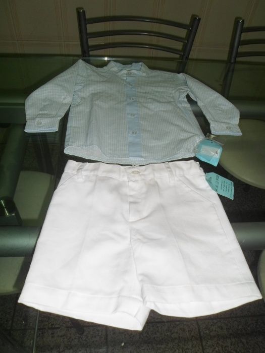 conjunto para menino novo com etiqueta