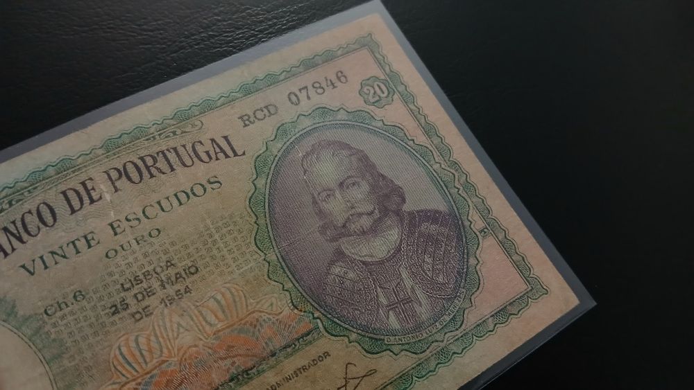 Nota de 20 Escudos de 1954