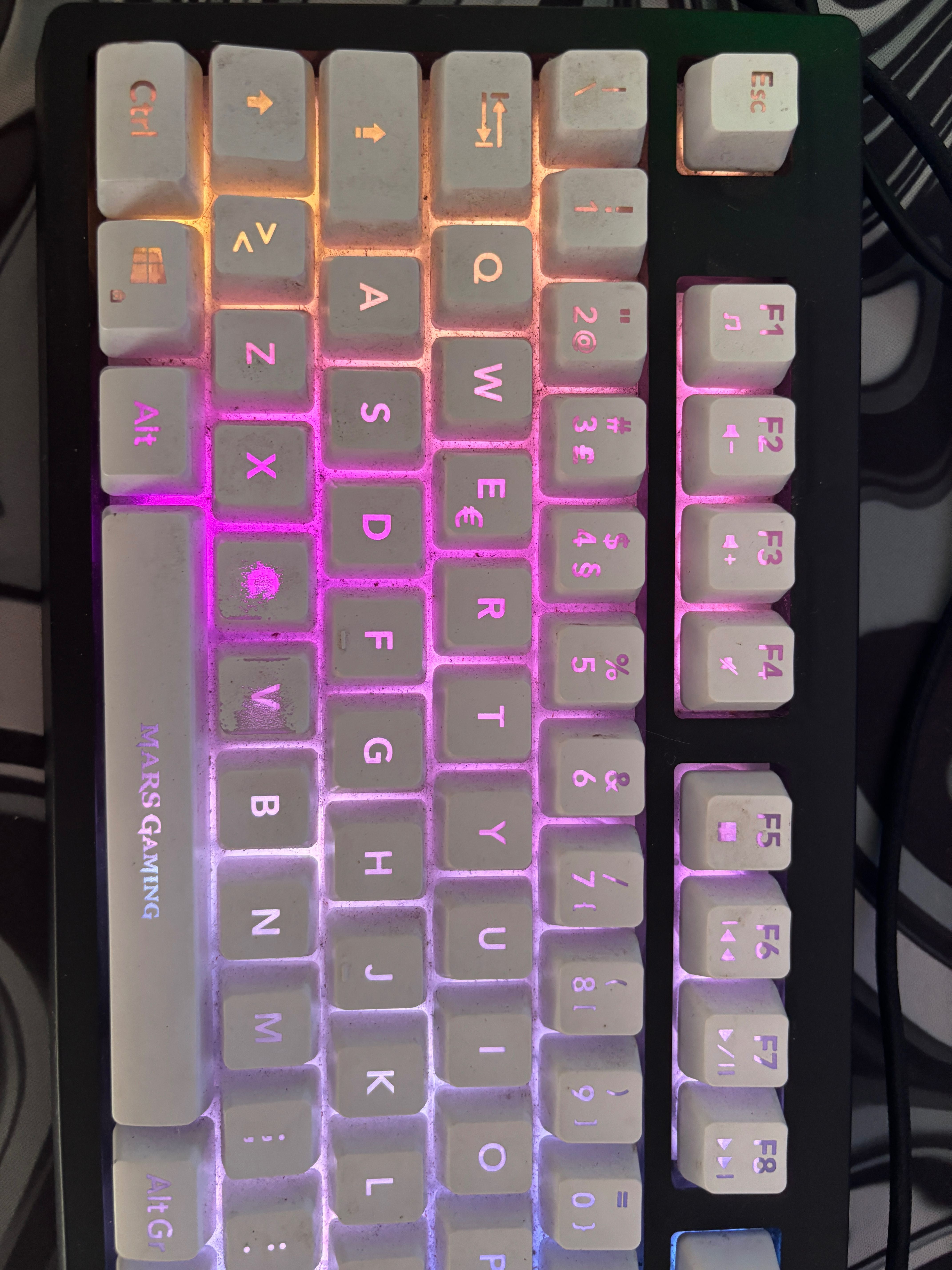 Teclado gaming Novo