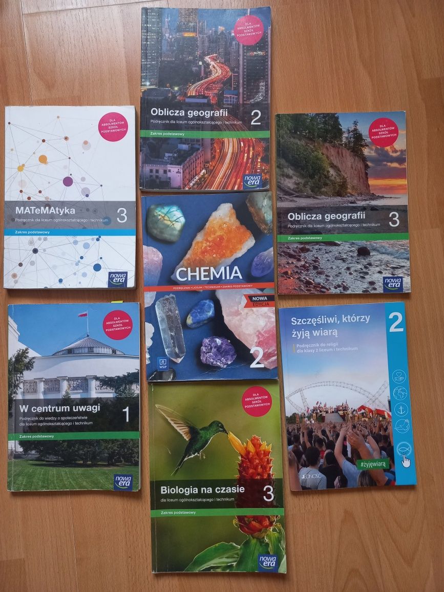 Podręczniki do liceum i technikum