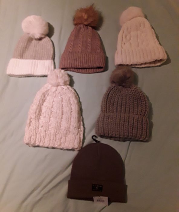 Gorros de inverno novos, com e sem etiqueta