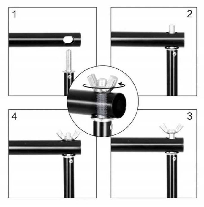 Ворота для фону 2.1/3м + вініловий фон 2м/3м + сумка. Комплект