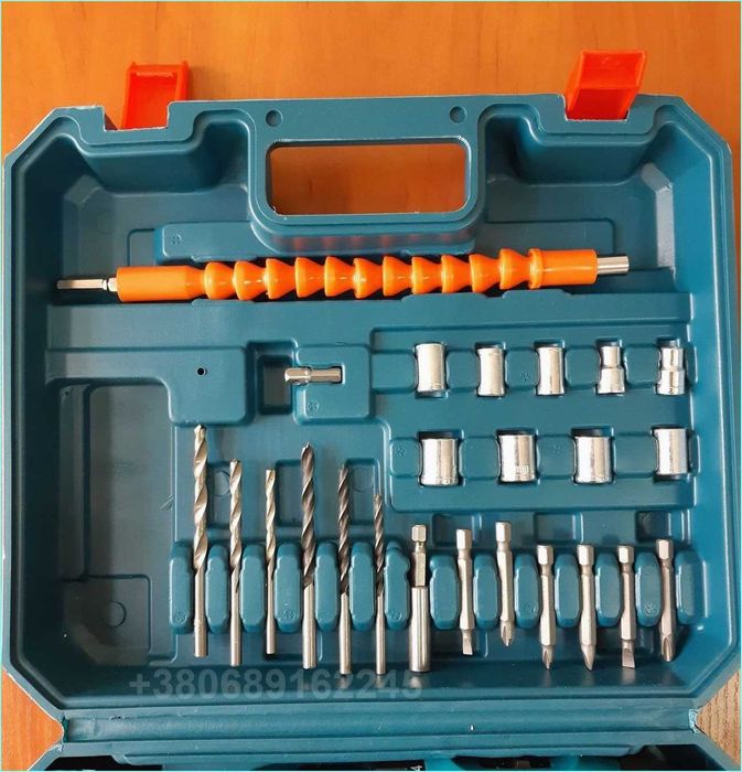 Шуруповерт аккумуляторный 24 вольт с двумя аккумуляторами 5 ач