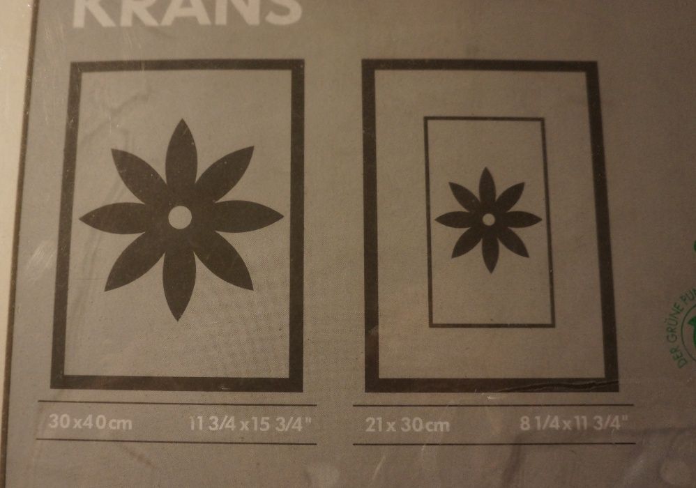 Nowa! Drewniana rama, obraz lub lustro. IKEA Elegancka