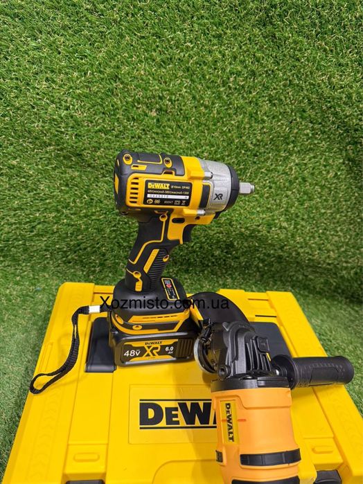 Набор 2в1 АКБ DeWalt 48 V (Гайковерт DCF922D2T + Болгарка DCG405P2