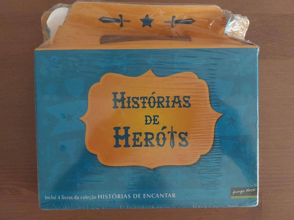 Artigo NOVO e SELADO - Pack Histórias de Heróis (4+4)