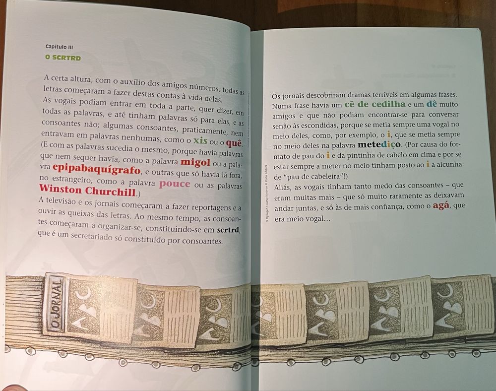 Livro “O têpluquê e outras historias”