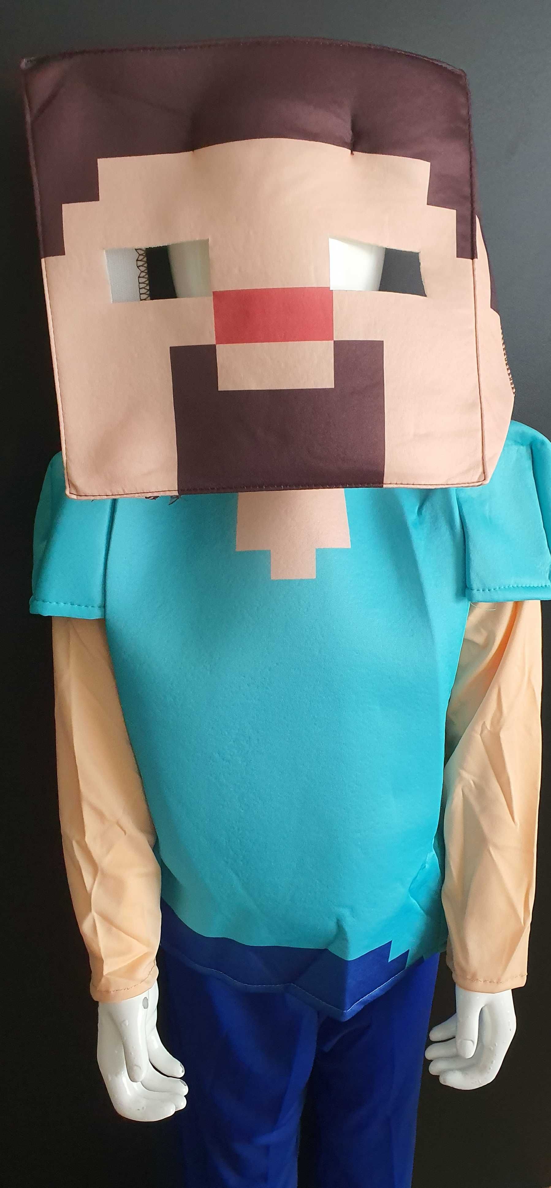 Strój dla chłopca 90-110 Minecraft przebranie kostium