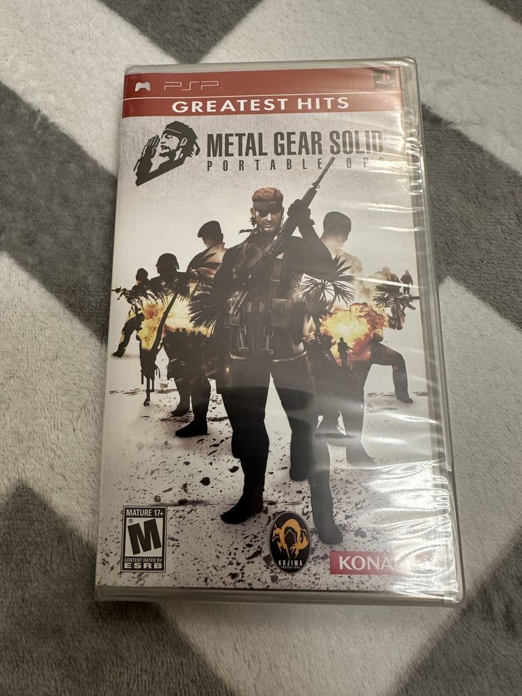 Metal Gear Solid Portable Ops, nowa w folii