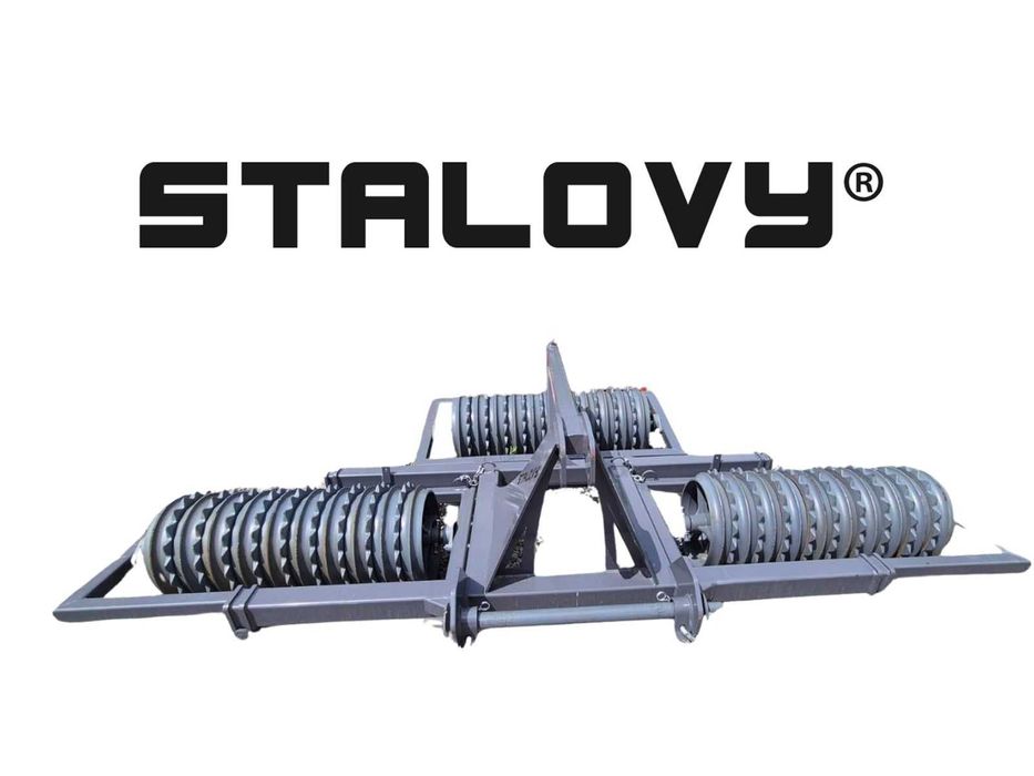 Wał posiewny zawieszany CAMBRIDGE ciągany hydrauliczny składany