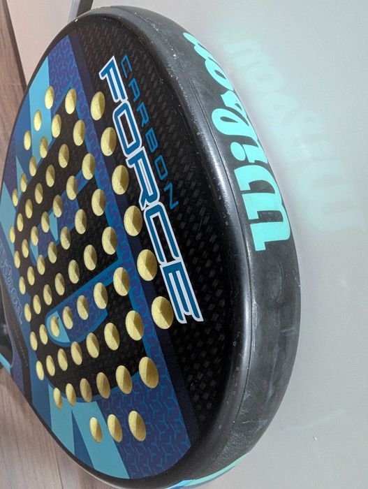 Raquete de Padel WILSON CARBON FORCE | Usada c/ Desgaste