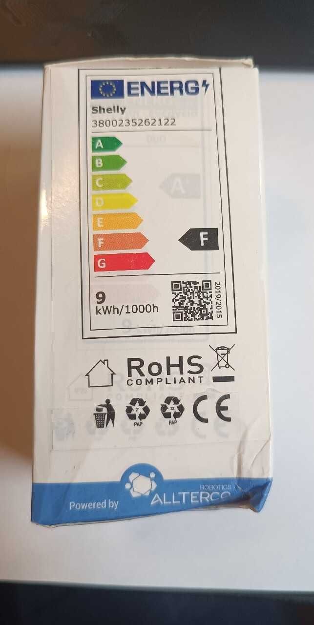 Shelly Duo - żarowka LED (9W, 800lm), Smart WiFi, IoT