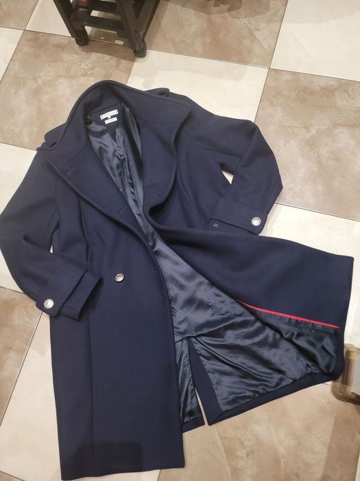 Płaszcz oryginalny damski Tommy Hilfiger