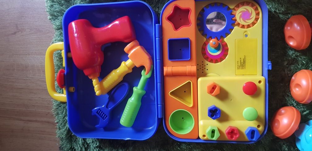 J nowy Zestaw zabawek fisher price potworek stworek kula hula vtech