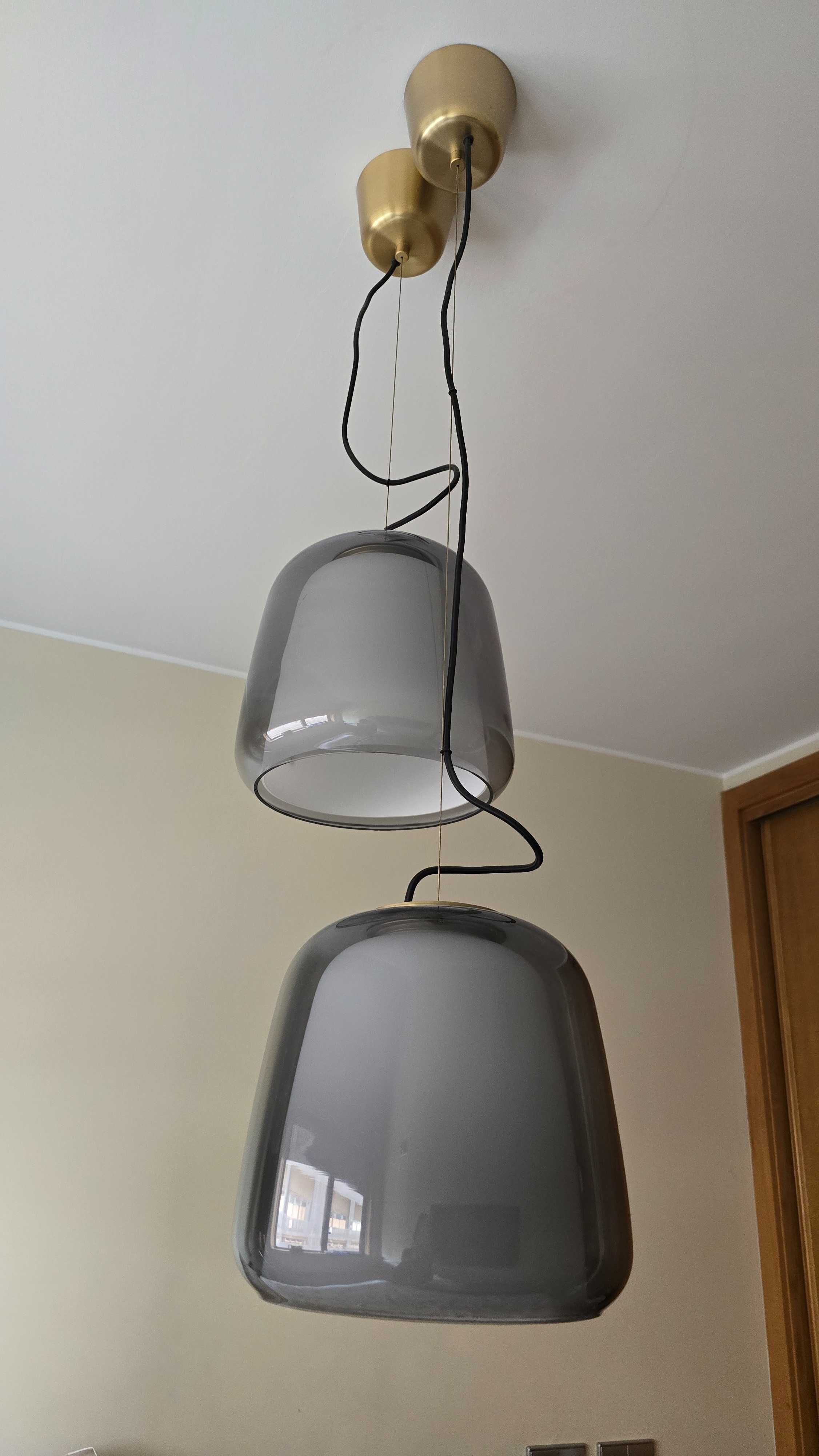 Candeeiro de tecto Evedal Ikea (vendidos separadamente)