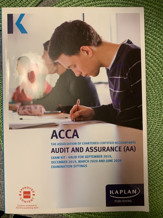 ACCA AA Audit and Assurance Kaplan Exam Kit