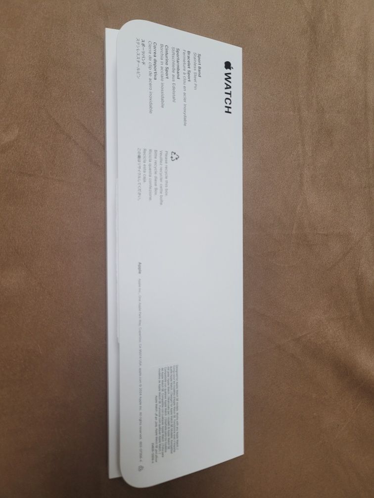 Pasek sportowy do Apple watch 40mm rozmiar M/L (księżycowa poświata)