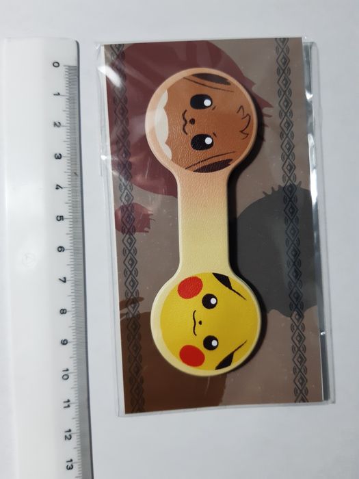 Clip para cabos Pokémon Legends: Arceus (Pikachu/Eevee)