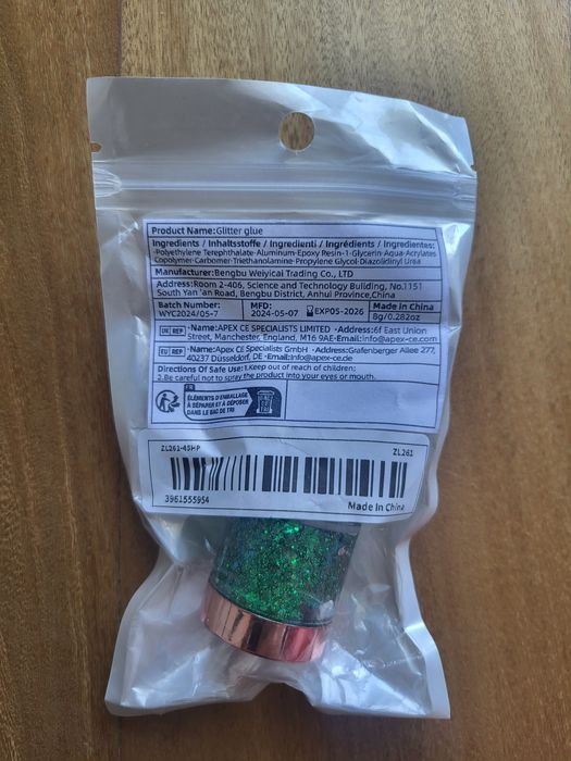 Glitter Corporal Verde